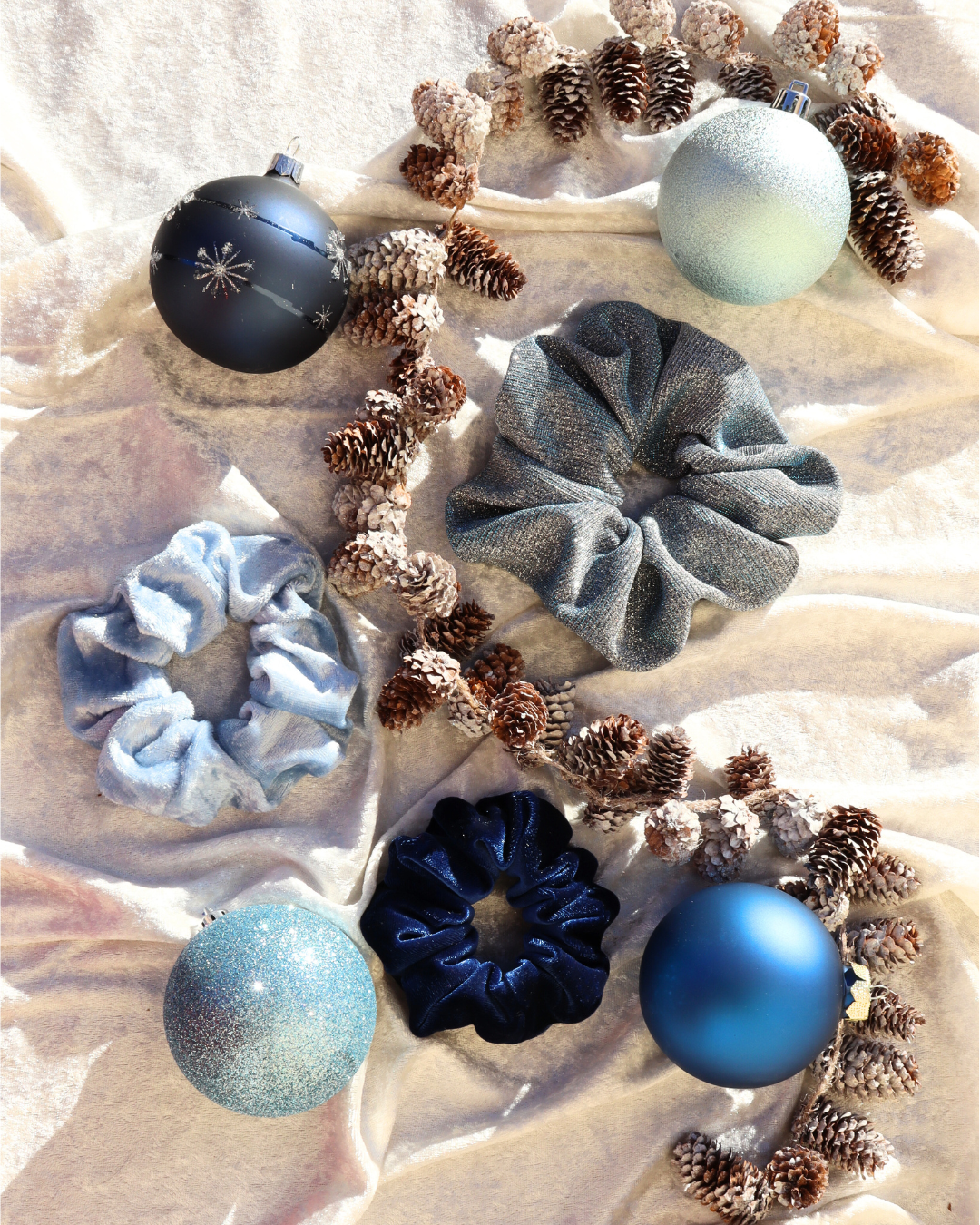 Winter Wonderland - 3 Scrunchies